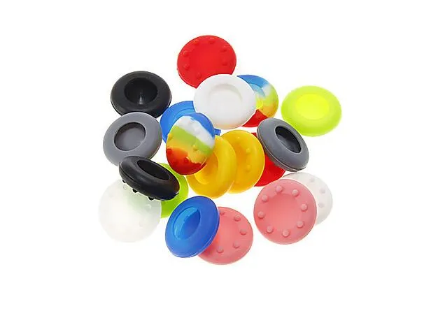 Groothandel Soft Skid-Proof Silicone Thumbsticks cap Thumb stick caps Joystick covers Grips cover voor PS3/PS4/XBOX ONE/XBOX 360 controllers