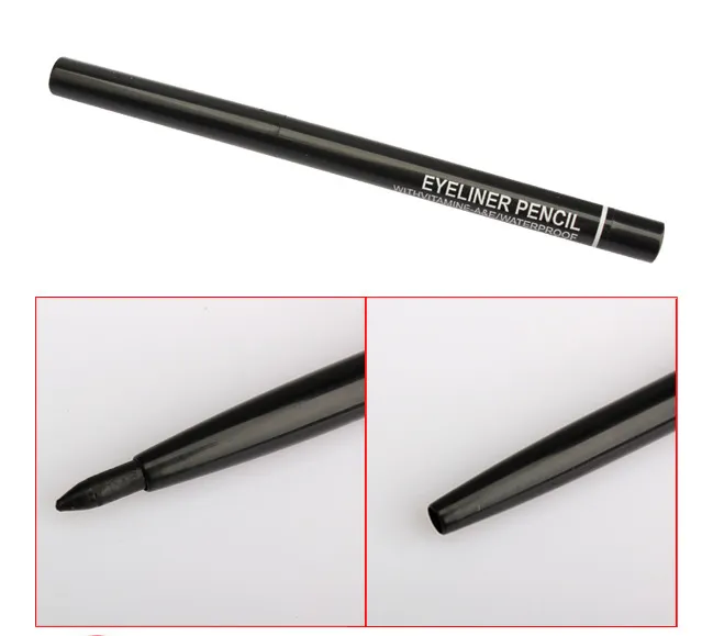 Make Up Eyeliner Nowe makijaż Oczy Rotary Chapione z witaminą AE Waterproof Eyeliner Pencil! Czarny/brązowy eyeliner