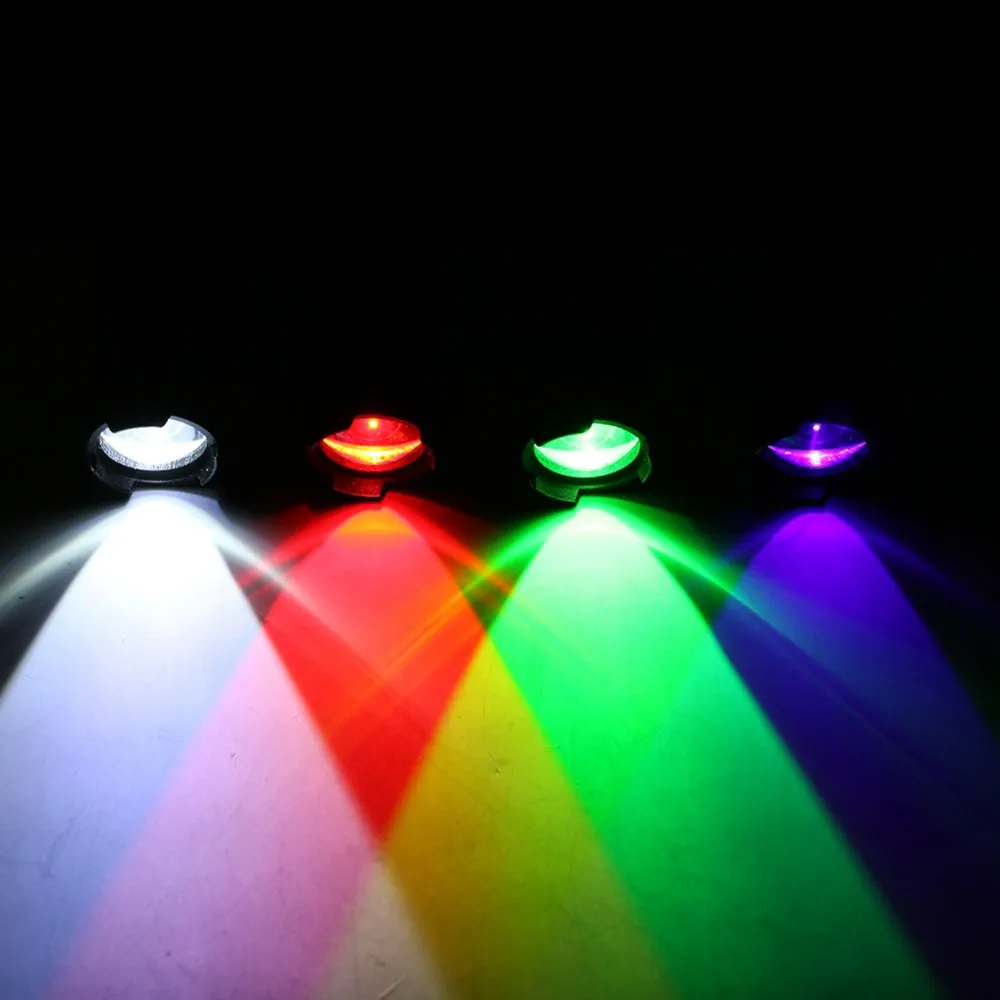 Torcia a LED Rosso/Verde/Bianco/UV Viola Viola Luce 395nm Torcia Lampada 3 Modalità Zoomable Caccia tattica campeggio Linternas