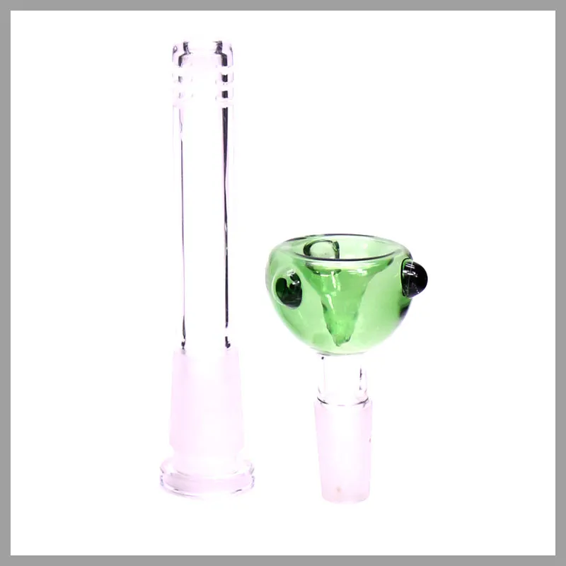 hookah Glass Bong "Slender Sarah" water pipes coil Percolator with splash guard pipe about 15" tall no case