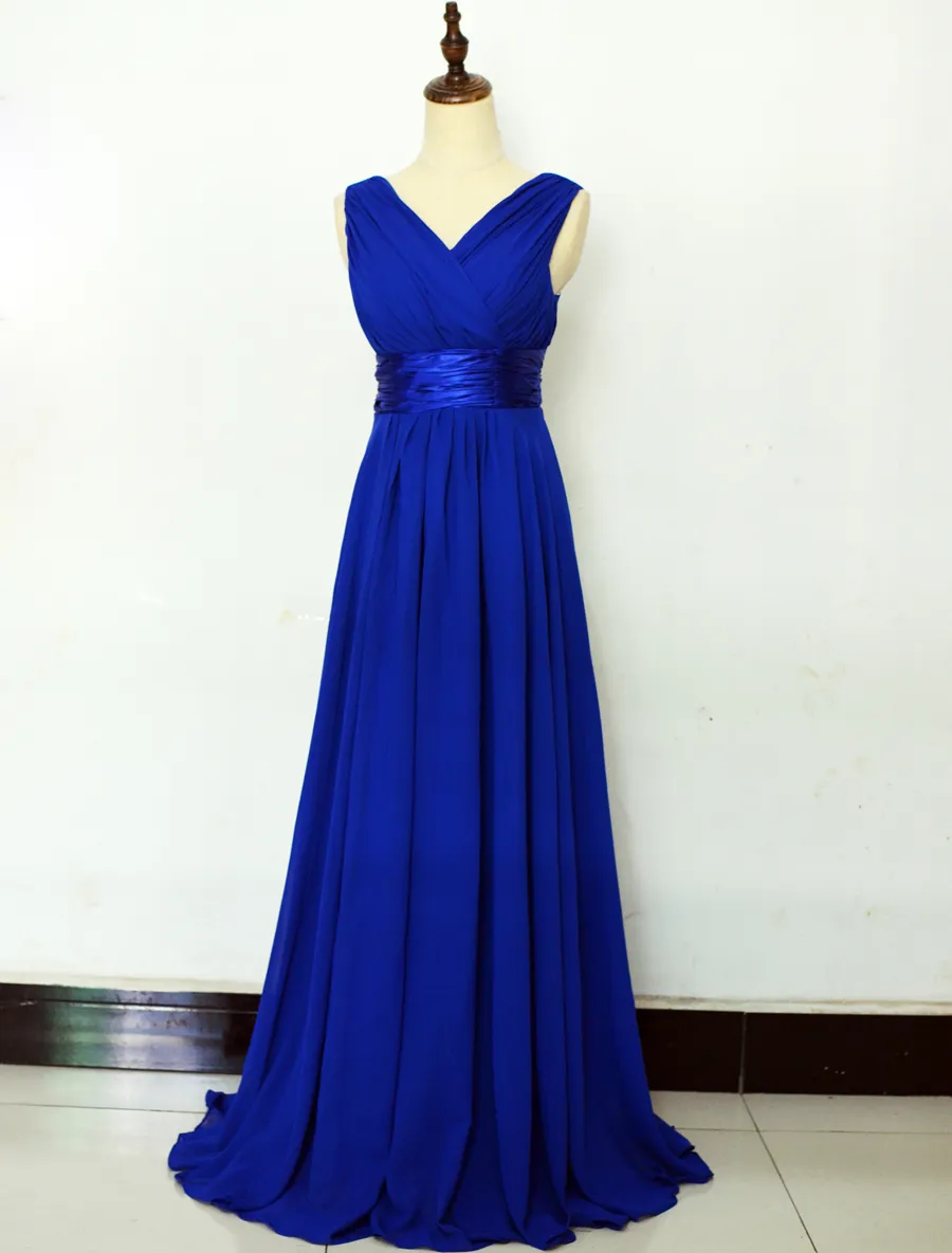 Royal blue junior bridesmaid dresses sale