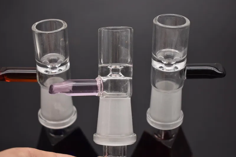 Colorido bacia de vidro peças para Bongs 10 milímetros 14 milímetros 18 milímetros Feminino com tela de tabaco vidro redondo taças para plataformas petrolíferas vidro Bongs