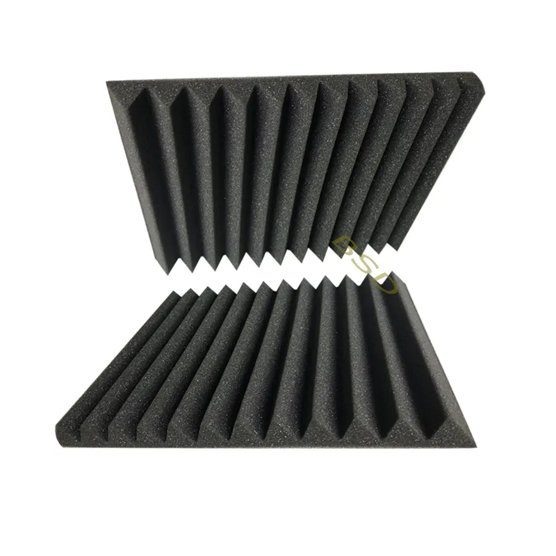 12 12 1 Inches Wedge Acoustic Foam With Adhesive Tape Soundproof