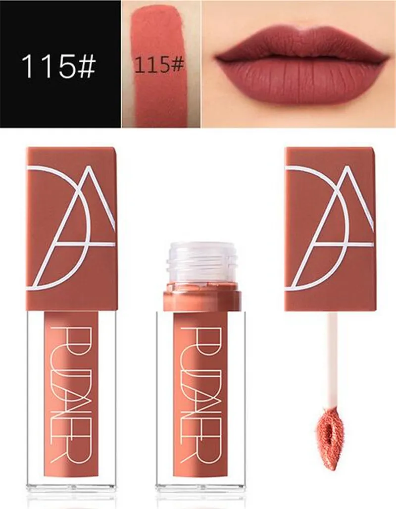 Pudaier Lipstick Set Lip Make -up Waterdicht Langdurige lipgloss Pigment Matte lippen Set