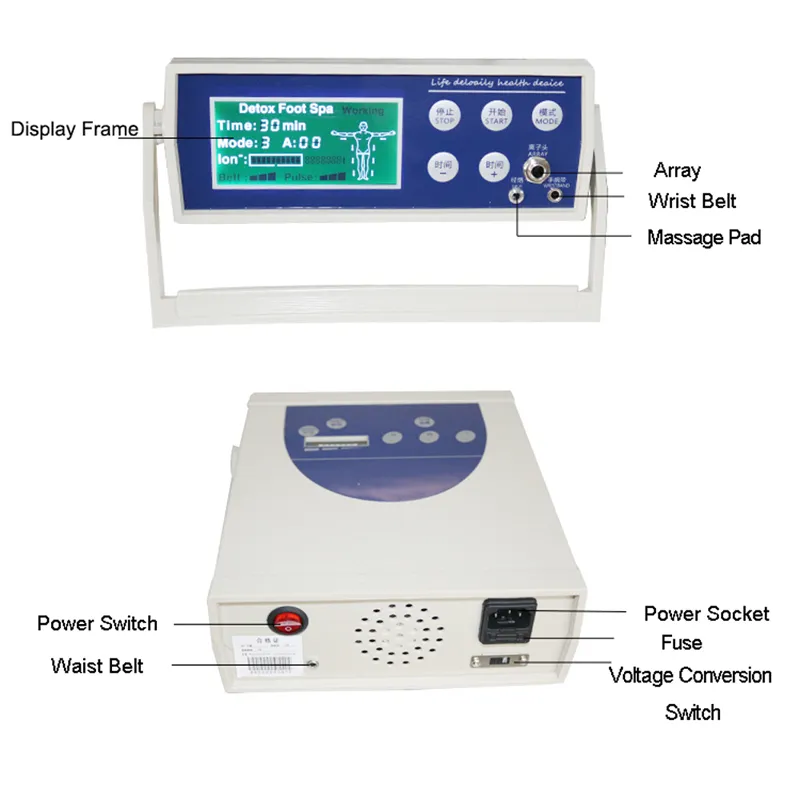 fast by dhlfedex a09デトックスフットスパマシンイオンクレンザーフットバスイオン解毒デトックスマシンIon ion ion ion ion ion ion