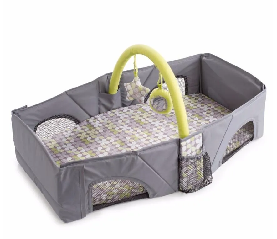 Baby Cribs Bedding Baby Bed Diaper Bags Security Isolation Babys Travel Folding Beds Portable Crib European Fashion Style