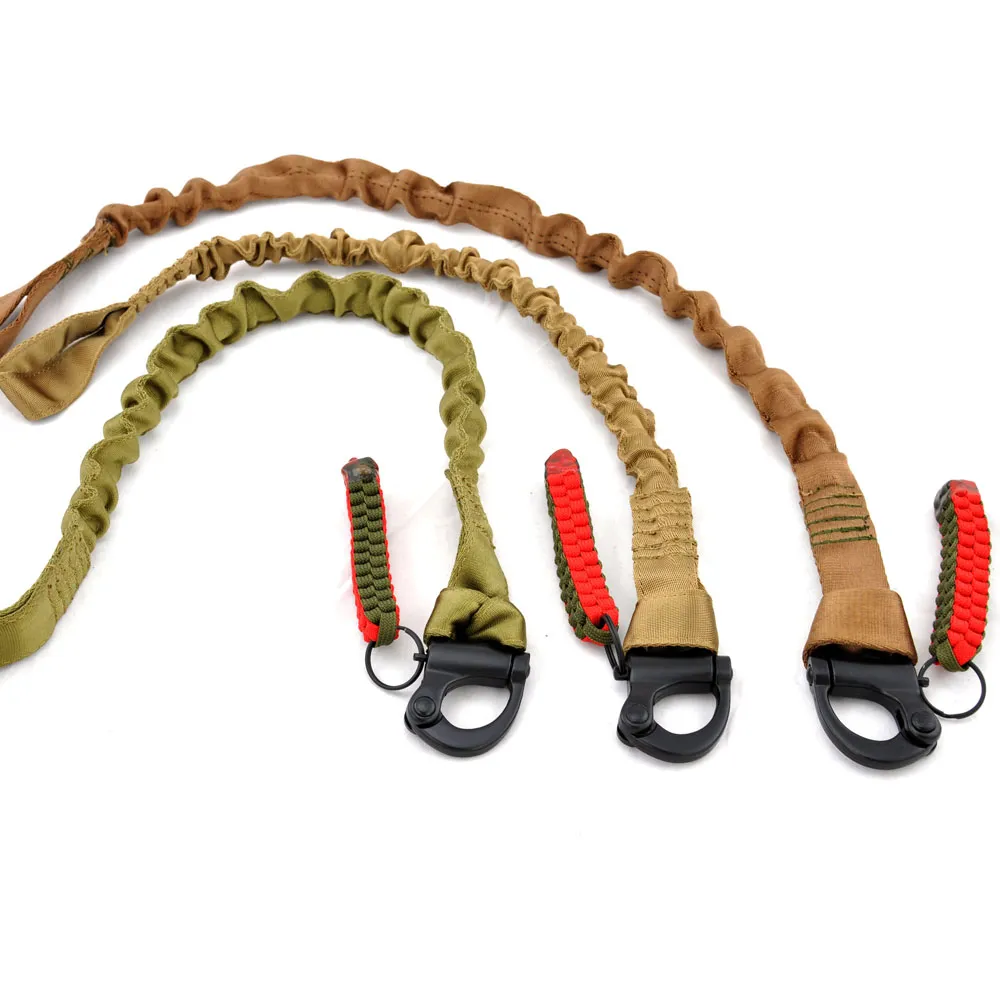 Multi Functional CS Safety Lanyard Strap Sling Outdoor Hunting War Game