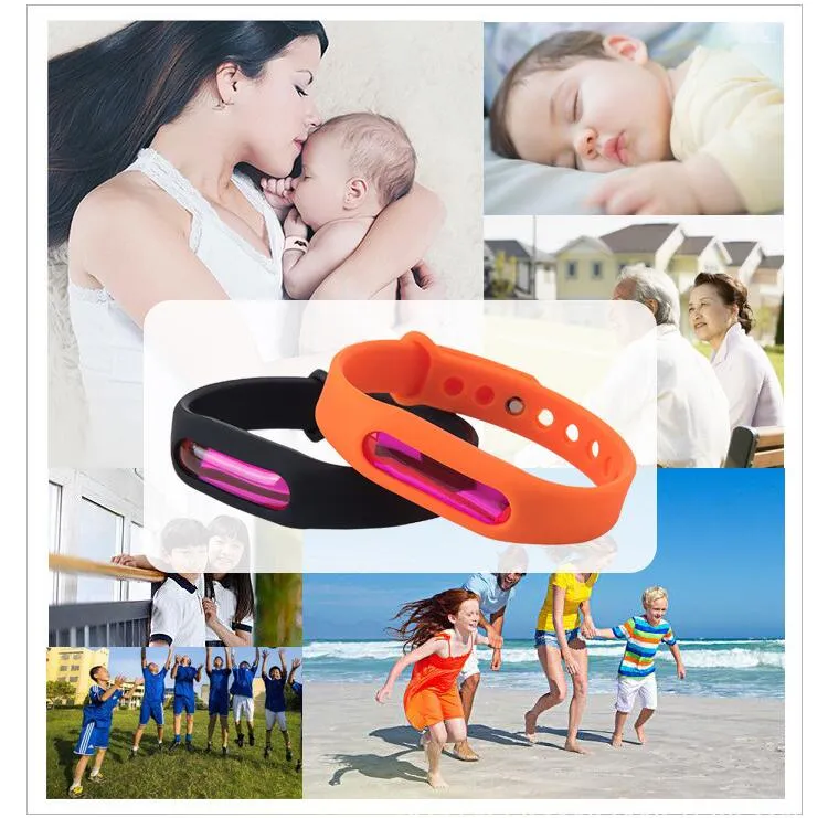 Anti Mosquito Pest Insect Bugs Repellent Repeller Armband Band Armband Armband Protection Mosquito Deet-Free Non-Toxic Safe Armband
