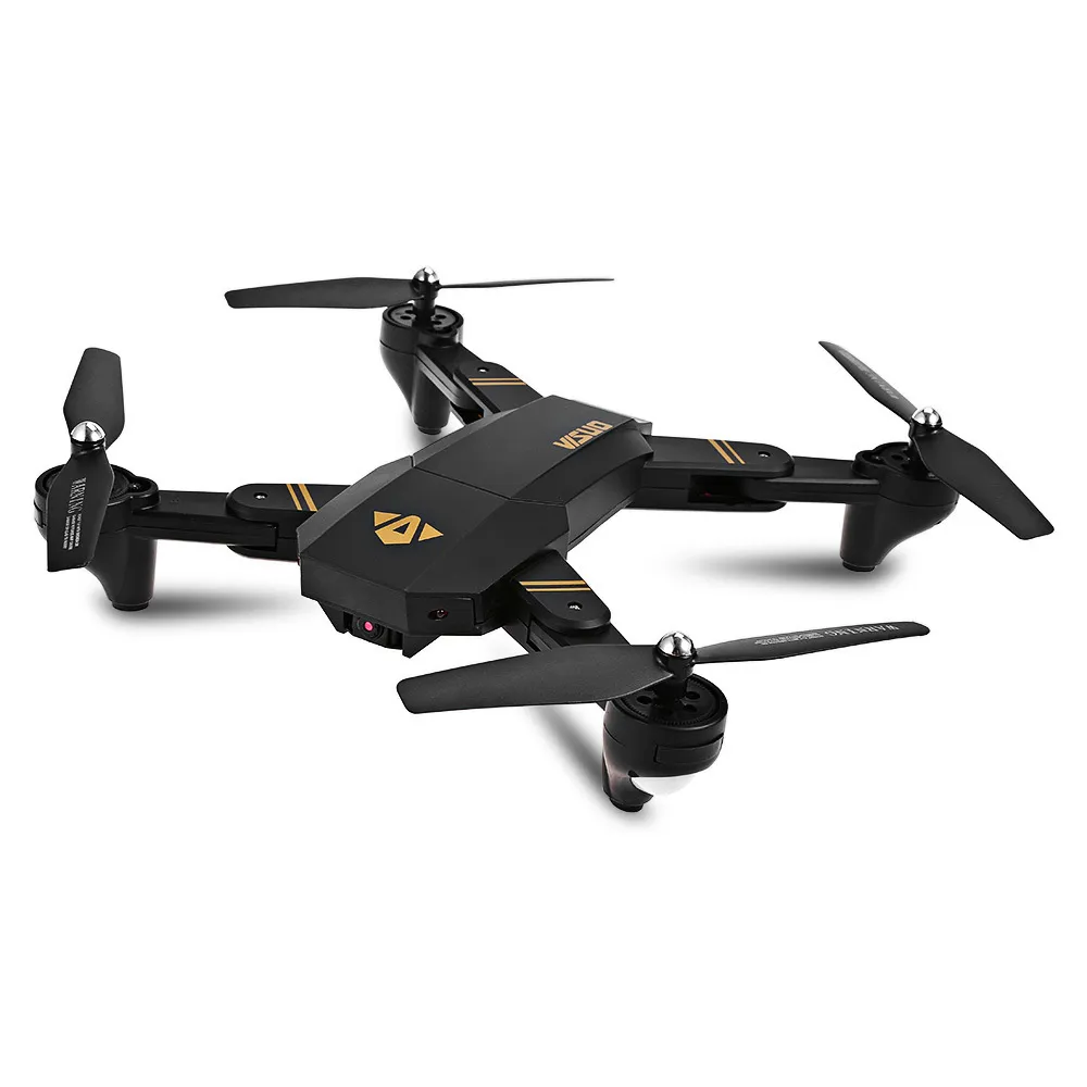 Aircraft quadcoptère XS809W WiFi WiFi 4 Axe Altitude Hold Fonction RC Drone avec HD 2MP Drone RC Toy Toy pliable Drone C38461434153