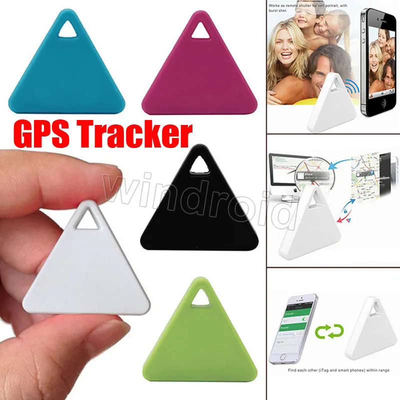 Mini Rastreador GPS Inteligente Inalámbrico Bluetooth Anti-pérdida de alarma Rastreadores iTag Buscador de llaves Localizador Control remoto Obturador Para todos los teléfonos inteligentes Android