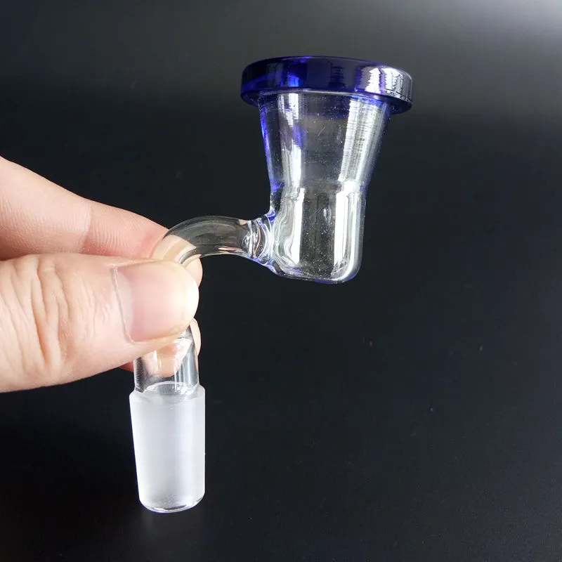 Glas Drop Down Adapter voor Bong Converter Oliebrander Pijpen Hookahs met 14mm 18mm Gezamenlijke Pyrex Bubbler Roken Water Handpijp