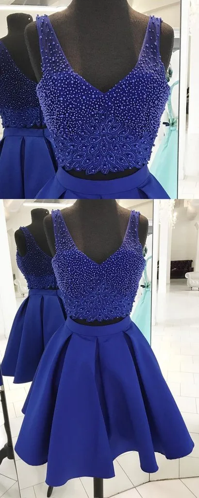 homecoming dresses delivered in 2 days Short Floral-Beaded Homecoming Dress with Sheer Corset Ivory Blue / 000 main image 0