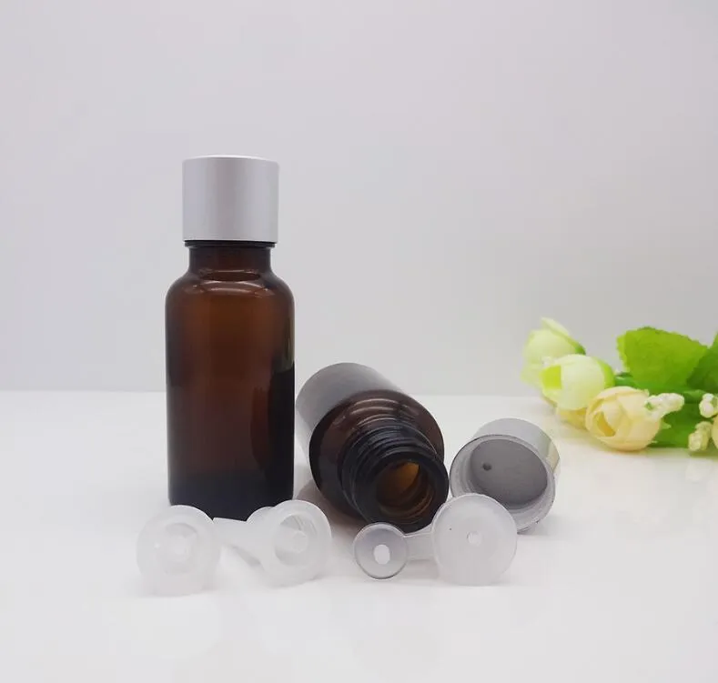 20ml Tawney Essential Oil Perfume Bottle Roll On Glass Bottles Burette For Perfume Essential Oil Bottles