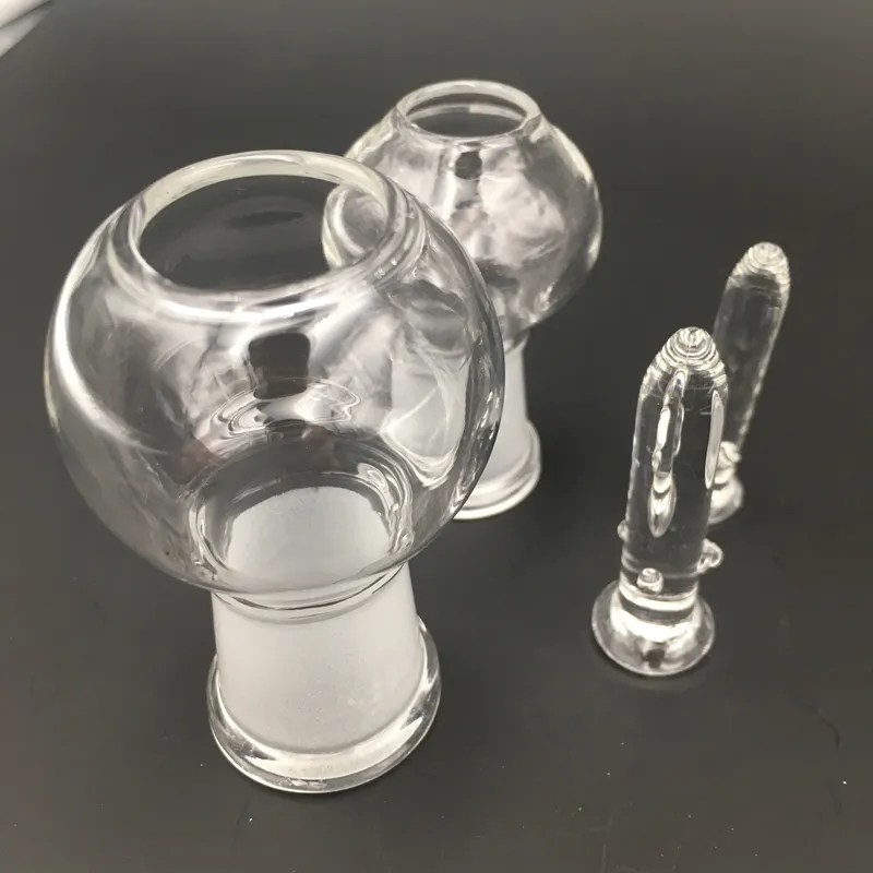 14 mm 18mm junta fêmea cúpula de vidro clássico unha para bong dab s unhas de vidro transparente acessórios de tubo sem domínio sg-sh6261233