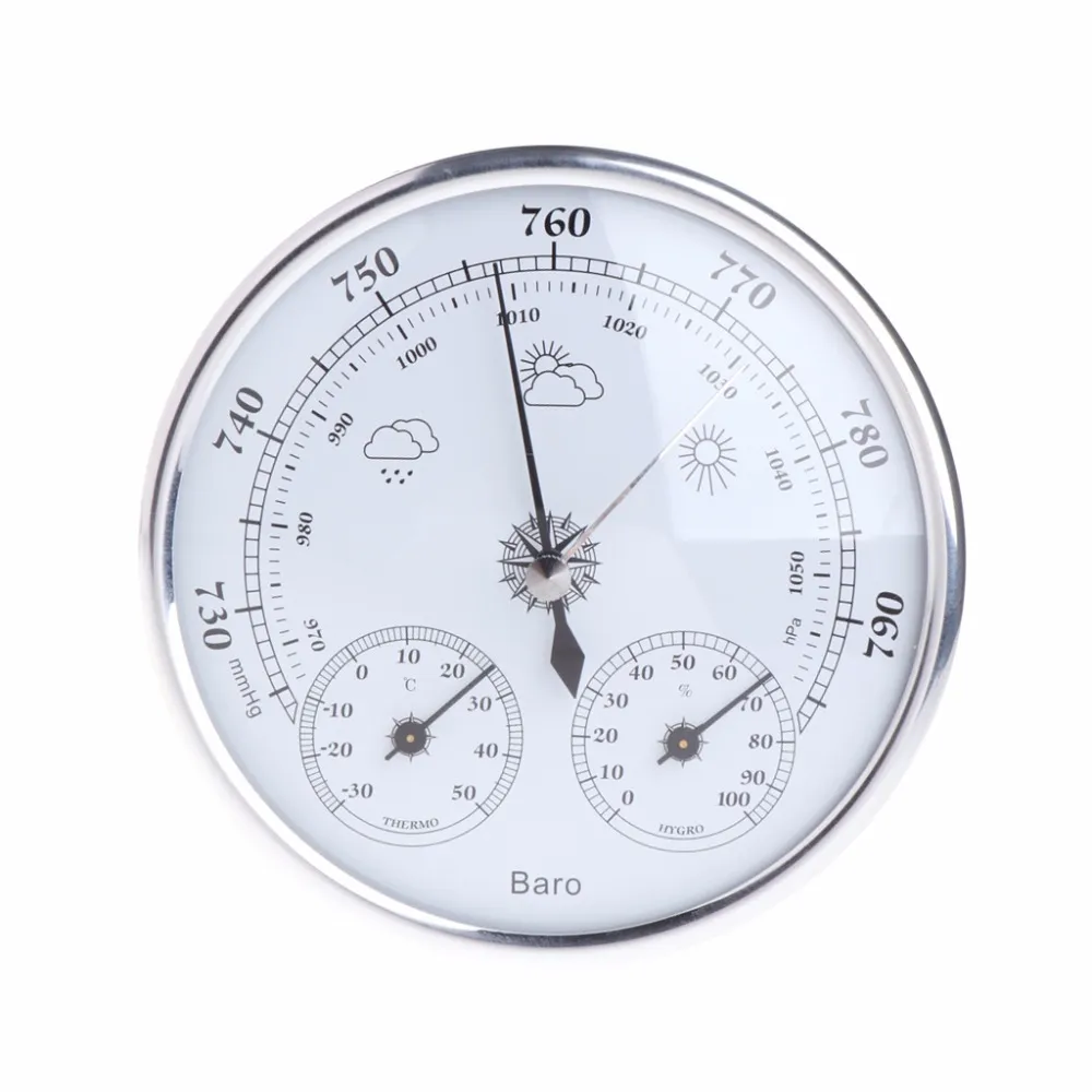 Hoge kwaliteit huishoudelijk weerstation Barometer thermometer hygrometer wandhangen