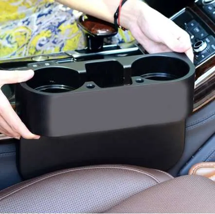 High Quality Universal Car Seat Gap Organizer With Cup Holder, Phone And  Mug Holder Ideal For Travel And Storage From Youe, $29.13