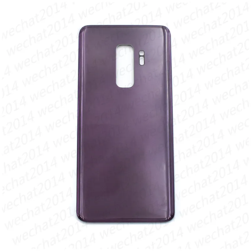 Battery Door Back Housing Cover Glass Cover for Samsung Galaxy S9 Plus G960F G965F with Adhesive Sticker