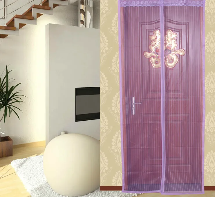 Magnetic Door Mosquito Net Curtain Mesh Screen Windows Insect Fly Bug Gauze Mosquito 90210cm And 100210cm WX92831999859
