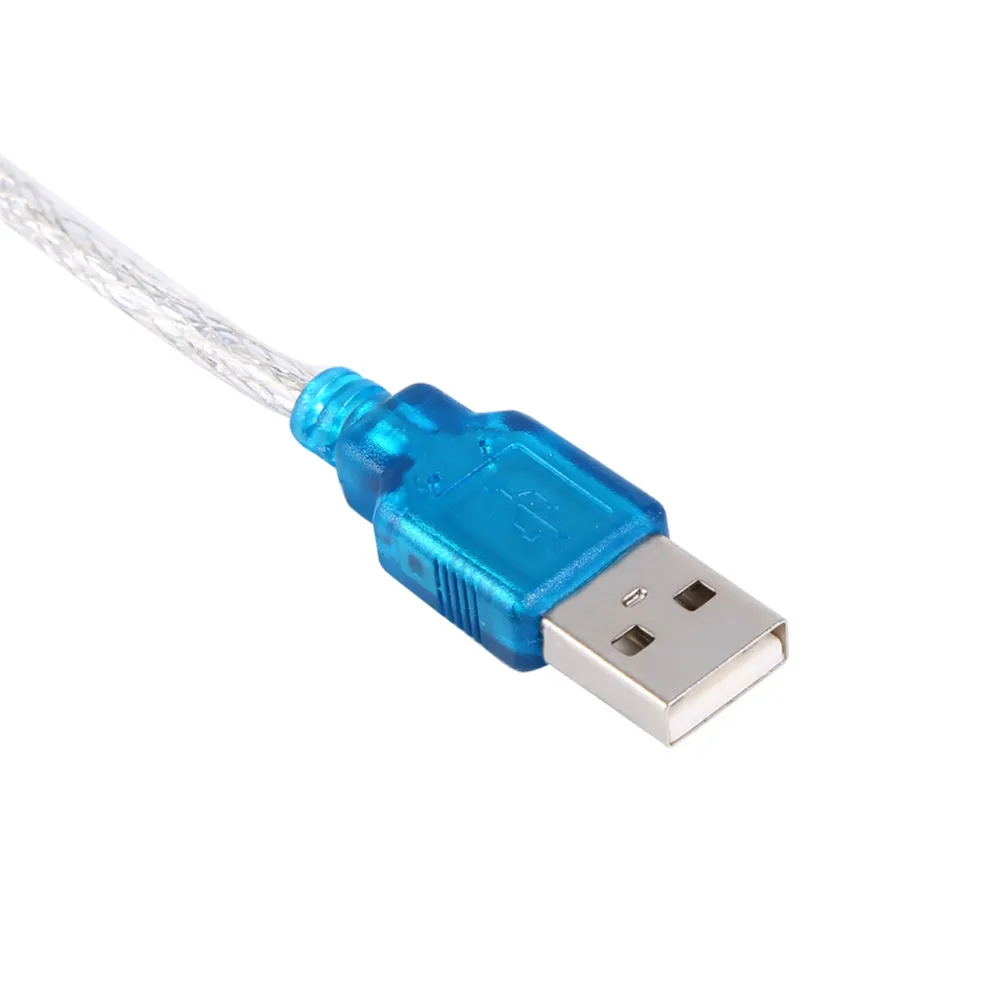 USB -RS232 последовательный порт 9 -контактный кабельный кабель последовательный конвертор COM -порт