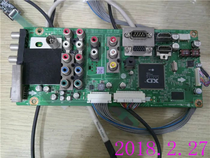LG50PJ350C-TA 메인 보드 EAX61365503 (4) PDP50T10000 Working
