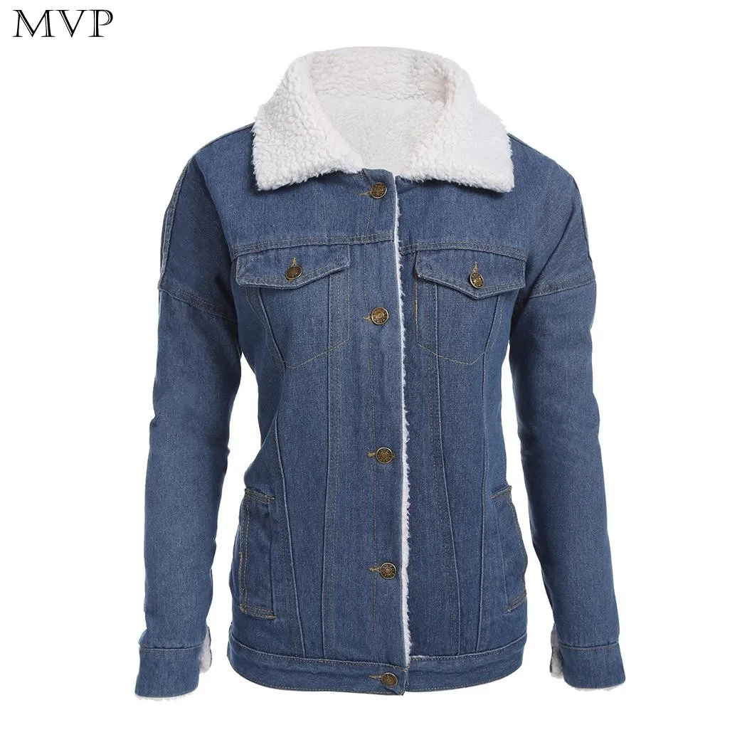 Jaquetas femininas jeans sales 2018