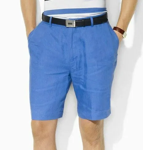 Polos masculinos pequenos pônei praia shorts clássico cavalo bordado novo com etiquetas