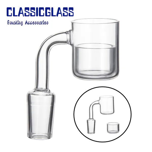 Eternal Quartz Thermal Banger OD32mm Flat Top Bucket Nail For 10/14