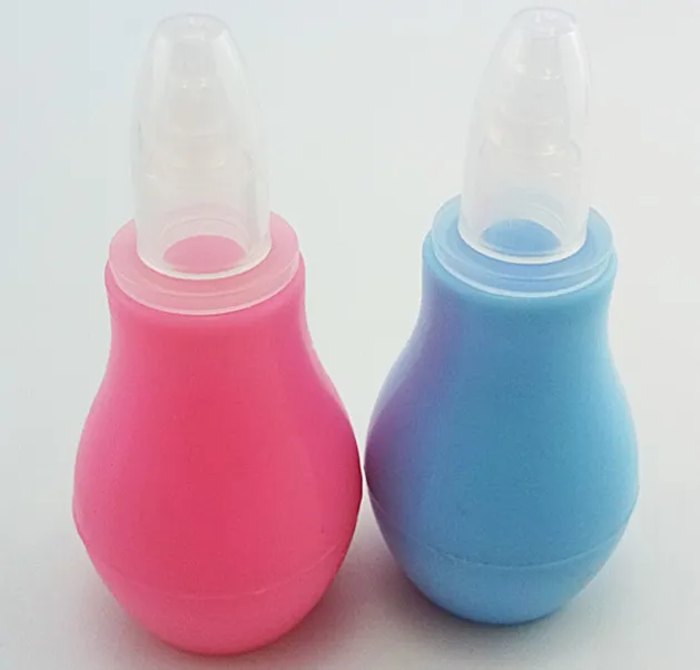 Hospital Grade Silicone Ear Nasal Syringe With Mucus Suction Clean