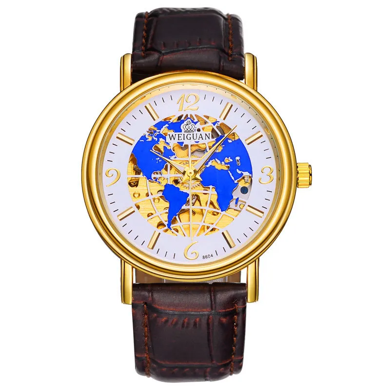 Herrenuhr Damenuhr Weltkarte Bittoproperties Fossil Herrenuhr