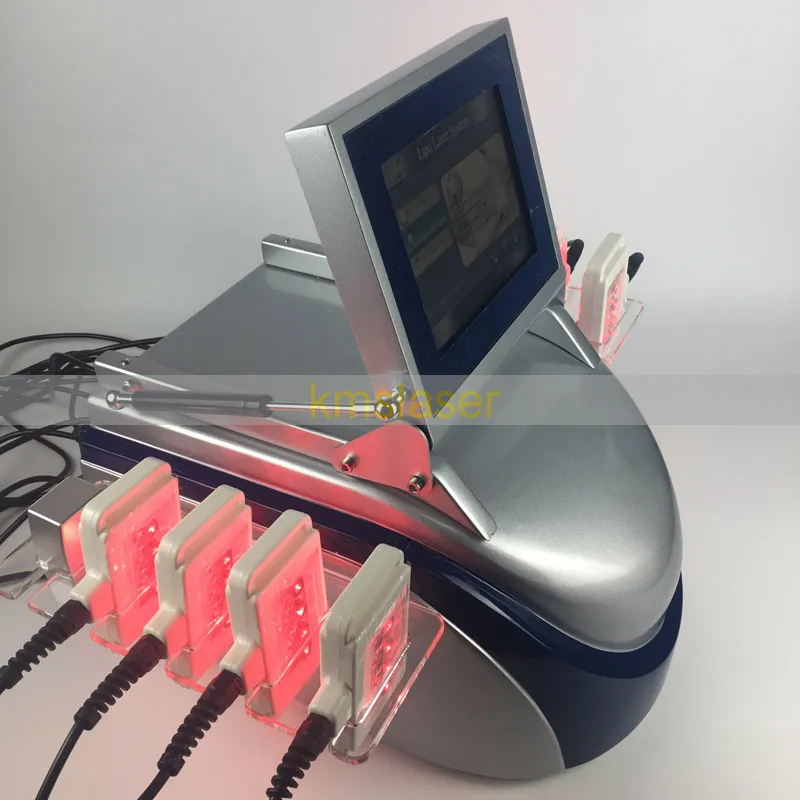 Brand New Remoção de Fat Lipolaser 650nm Celulite Redução Beleza 40MW Diodo Laser Lipolysis Body Slimming Machine