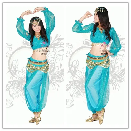 bollywood dance costumes for women belly dancer costume Pants And Top dance clothing belly costumes 2 prices
