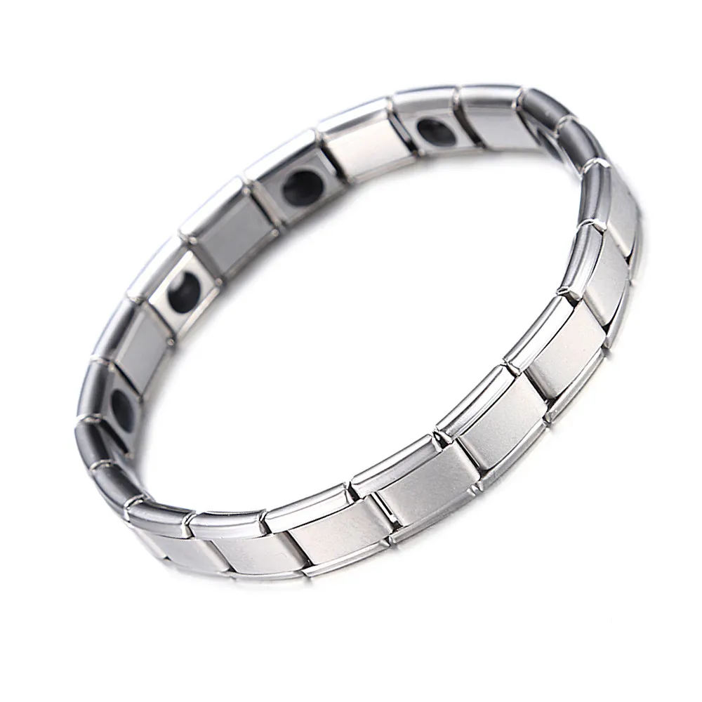 Top Quality Silver Plated Magnetic Bracelet For Women Fashionable Health  Chain Jewelry Wholesale From Mina8868, $0.73 | DHgate.Com