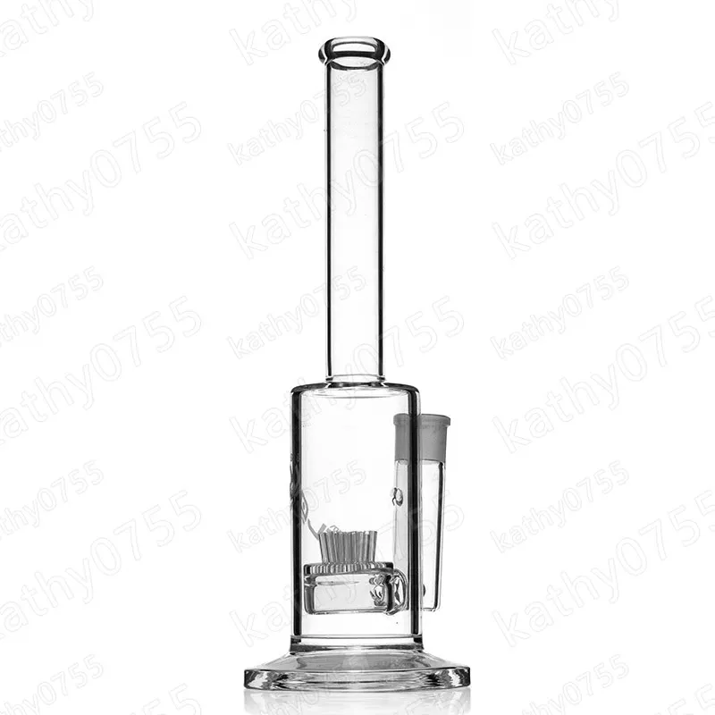 tubi dell'acqua bong vetro JM Flow Sci Mega 18 Sprinkler Perc Fat Can tubo dell'acqua bong 18,8 mm Giunto femmina 15 pollici di altezza