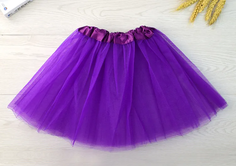Top Quality Candy Color Kids Tutus Skirt Dance Soft Tutu Ballet Skirt ...