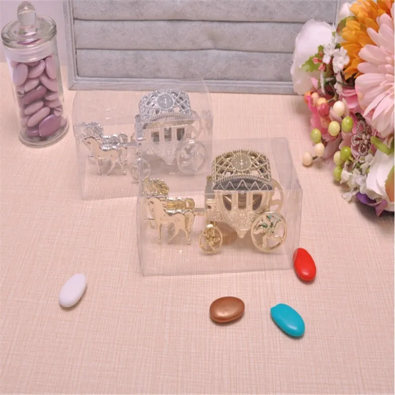 Cinderella Carriage Wedding Favor Boxes Candy Box Royal Wedding Favor Boxes Gifts Event & Party Supplies