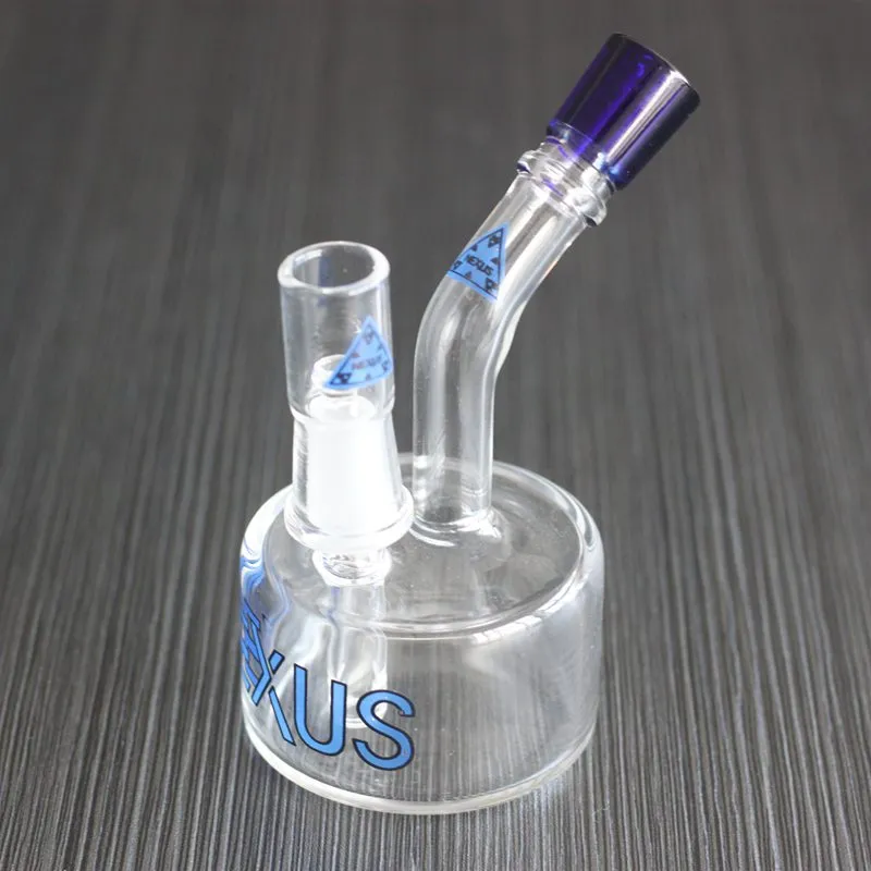 Bongs de vidro Sidecar NEXUS de alta qualidade queimador de óleo percolator equipamento de vapor borbulhador de vidro equipamento de vidro tubo de água 14,4 mm junta