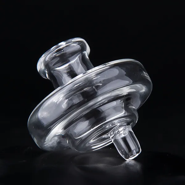 Groothandel glazen bubble carbo cap roken accessoires 34mm dia ronde bal koepel ufo hoed stijl voor quartz thermische P Banger nagels