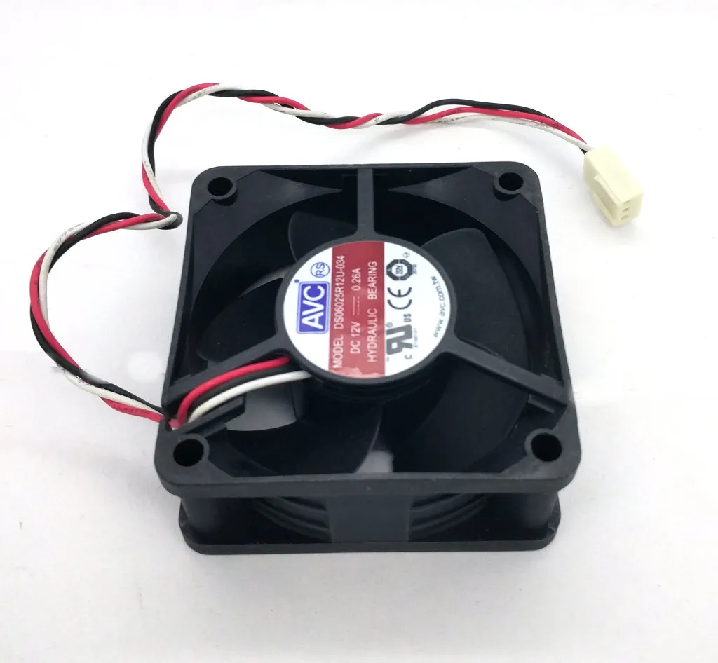 Оригинал AVC DS06025R12U-034 6CM 6025 12V 0,26A для Lenovo A60E A61E M57E A58E M58E FANS 11S41R8491 / FRU PN: 41R8511