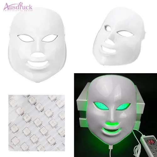 Masque de luminothérapie 4 modèles de vente chaude - Rajeunissement de la peau à la lumière photonique - Traitement du visage - Réduire l'acné Resserrer les lignes Reconstituer le collagène Fi