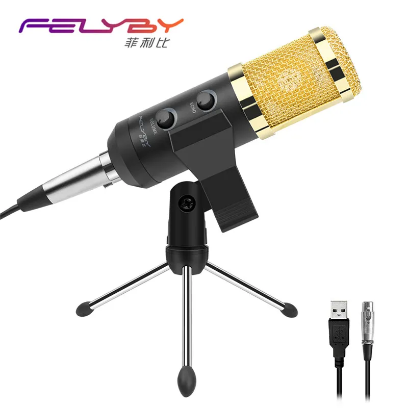 MKROFON BM 800 Yükseltilmiş BM 900 USB Bilgisayar Kondenser Mikrofon Karaoke Mikrofonlar için Profesyonel Mikrofon