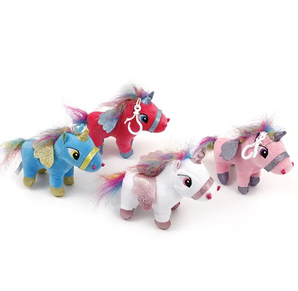 Nouveau jouet en peluche licorne 15 cm animal en peluche jouet enfants en peluche poupée bébé enfants en peluche bon pour les cadeaux pour enfants