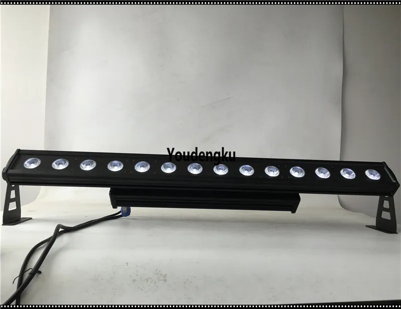 14 lens cob led wall washer 30W 3in1 rgb led dmx 512 wall washer cob led pixel bar for stage event bar waterproof ip65