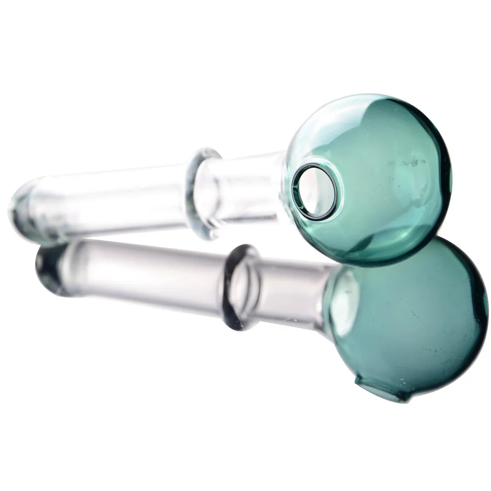 Glass Pipes Oil Burner smoking pipe Unique Hot Hand Pipe Colorful Random Color