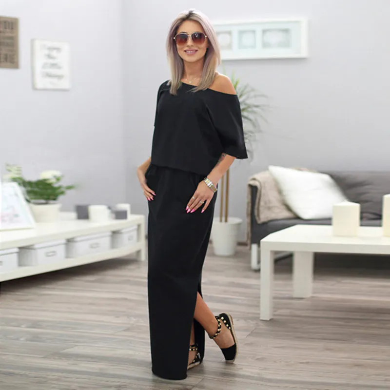 slim fit dress slacks Ladivine KV1119CL Prom Dress - Black