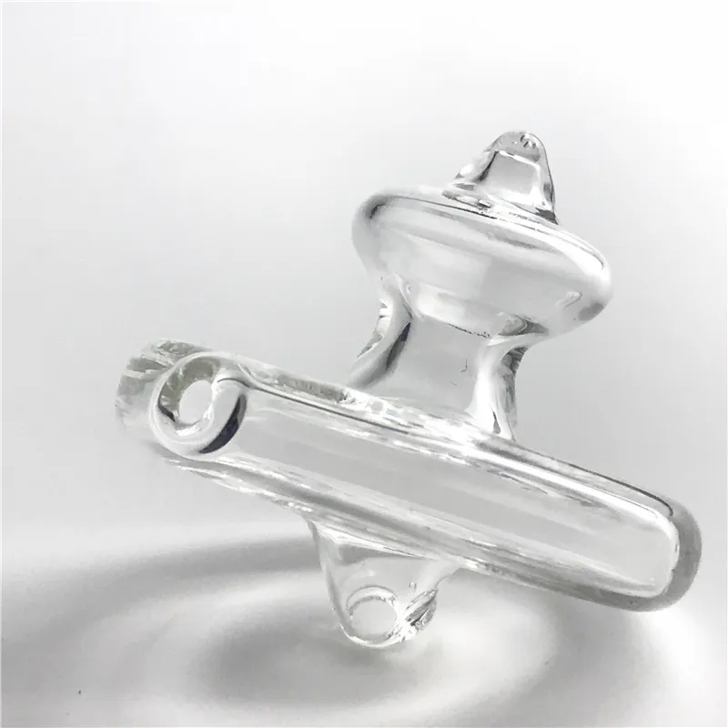 Nowy 30mm Terp Spinner Glass Cap Dabber z grubym Pyrex Clear Glass DAB Wax narzędzie do rur wodnych XL Quartz Banger