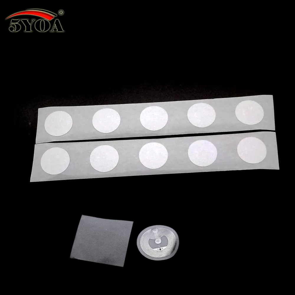 50 pcs NTAG215 NFC Etiquetas Tag Para TagMo Dia.25mm Lable Fórum Type2 Adesivo