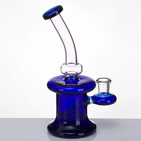 유리 봉 물 파이프 dab rig 석유 굴 착 14 mm 여성 파이프 bongs heady 비커 버블 러 제트 933 구부러진 목 933