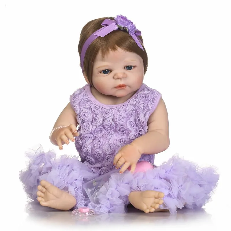 Inmunidad Cantidad de dinero por ciento 22 Full Body Silicona Suave Bebés Niñas Reborn Baby Doll Princess Girl  Dolls Realista Real Bebe Bebe Reborn Brinquedos De 72,89 € | DHgate