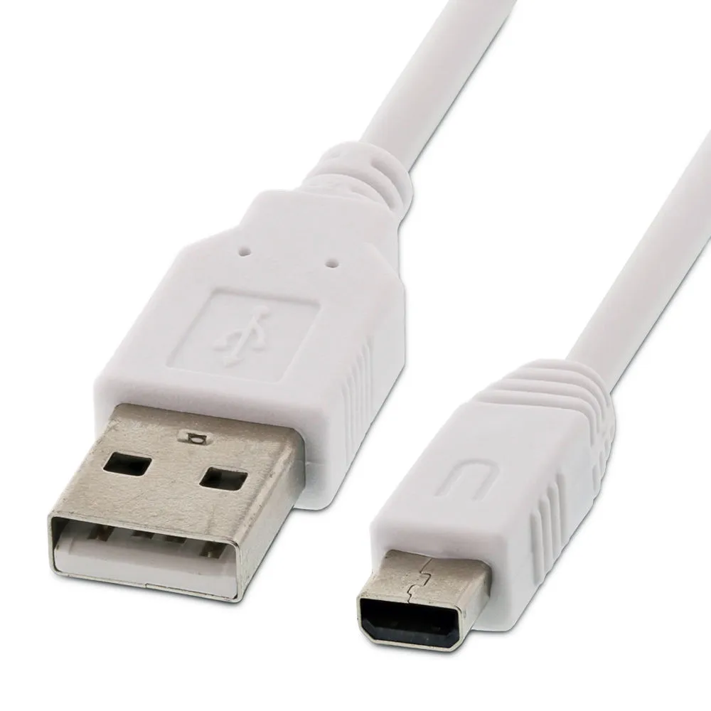 Cavo di ricarica caricabatteria USB Gamepad da 10 piedi 3 m Cavo di ricarica bianco nero da 3 metri Wii U DHL FEDEX EMS SPEDIZIONE GRATUITA