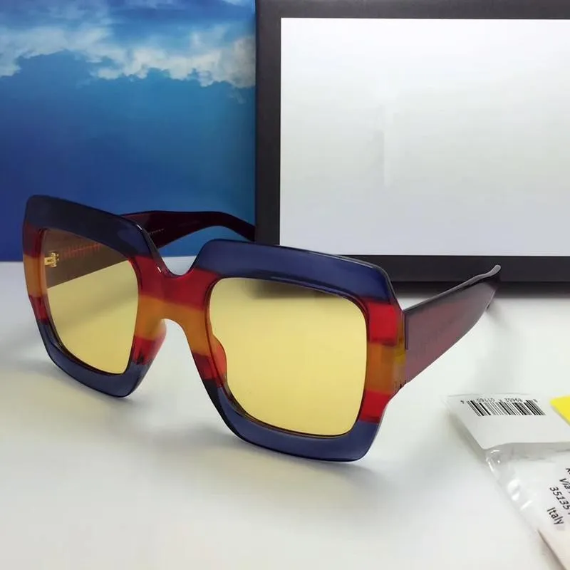 Neueste verkaufte beliebte Mode 0718s Frauen Sonnenbrille Männer Sonnenbrille Männer Sonnenbrille Gafas de Sol Top -Quality Sonnenbrille UV400 Objektiv